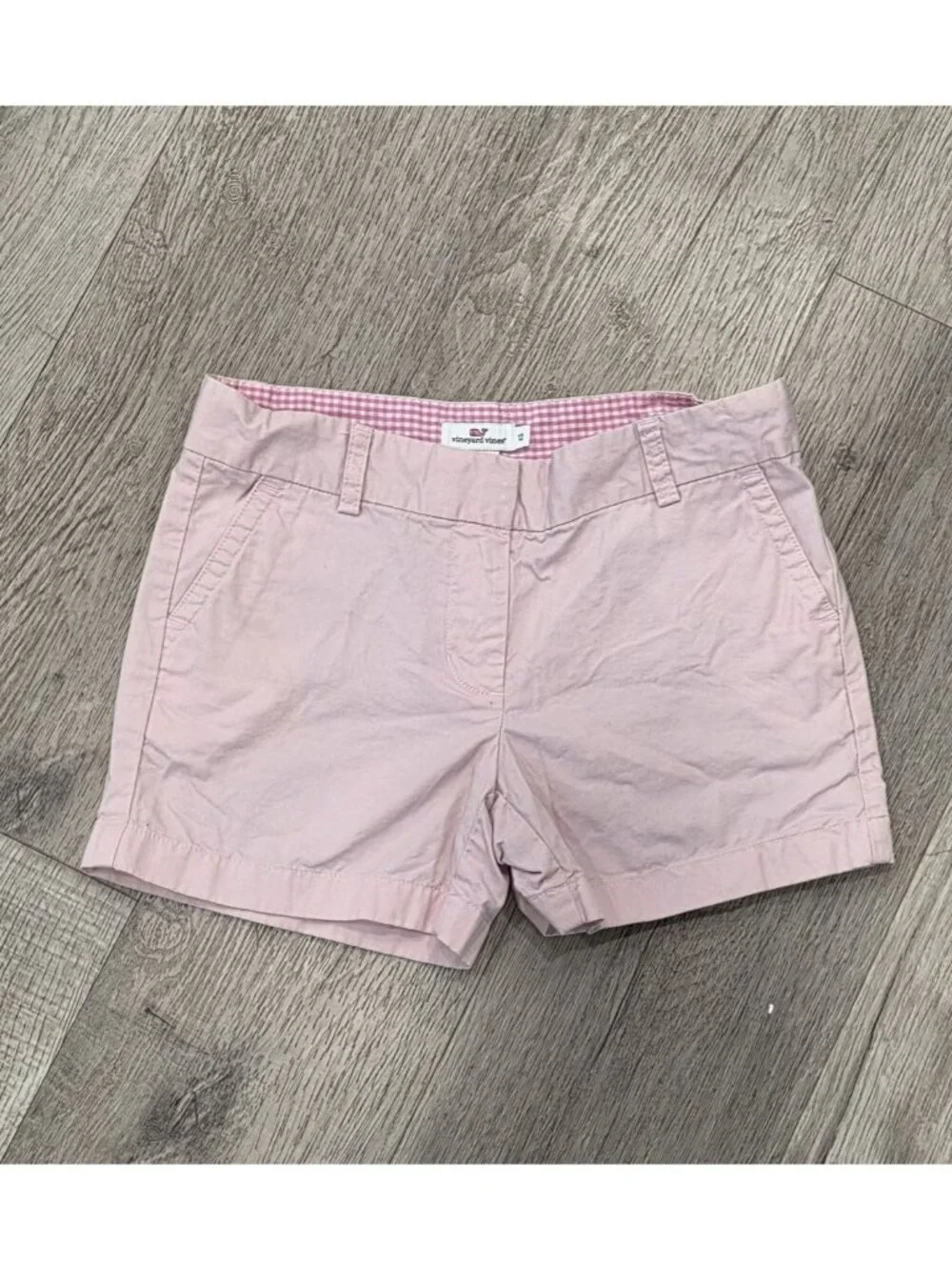 Vineyard Vines girls Pink Cotton Shorts Size 12 Casual Summer Style